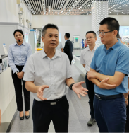 省生態(tài)環(huán)境廳、省工業(yè)和信息化廳調(diào)研生態(tài)環(huán)境
